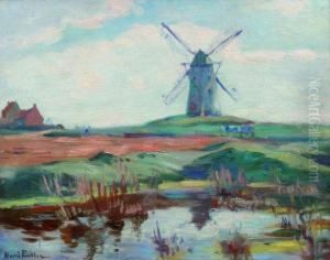 Le Moulin De Leers. by Henri Pailler
