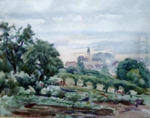 Paysage by Henri Pailler