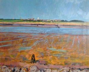 Low Tide, The River Blythe Towards Southwold Low Tide, The River Blythe Towards Southwold