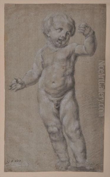 Study For A Standing Putto - view 1