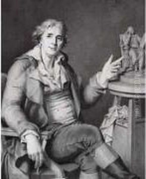 Portrait Du Sculpteur Augustin Pajou, Pere De L'artiste (1801) - view 1