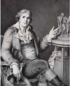 Portrait Du Sculpteur Augustin Pajou, Pere De L'artiste (1801) by Jacques-Augustin Pajou
