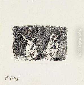 Studi Di Figura by Pelagio Palagi