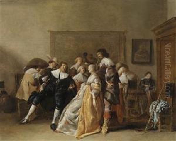A Merry-making Party - view 1