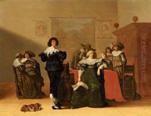 Musizierende Gesellschaft by Antonie Palamedesz