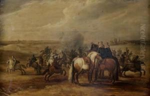 Choc De Cavalerie by Palamedes Palamedesz. (Stevaerts, Stevens)