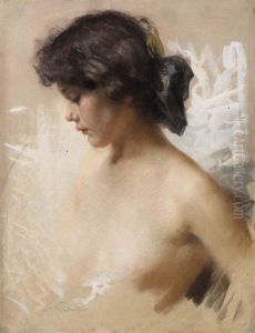 Profilo Femminile by Giuseppe Palanti