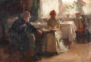 Sketch For "the Light That Never Fails" by William Mainwaring Palin
