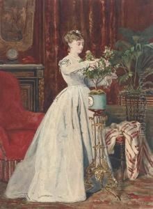 The Floral Arrangement by Armand Julien Palliere