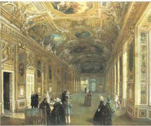 Galerie D'apollon Au Musee Du Louvre