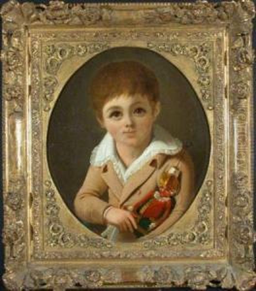 Boy With Marionette - view 1
