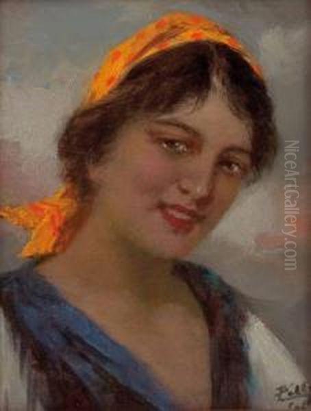 "bildniseiner Jungen Frau In Tracht" - view 1