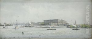 Stockholms Slott Med Angaren Wester Norrland by Anna Palm De Rosa