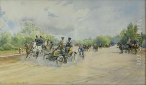 Sommardag, Bois De Boulogne by Anna Palm De Rosa