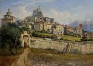 View Of Subiaco by Gustaf-Wilhelm Palm