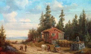 Vue Af Bie by Gustaf-Wilhelm Palm