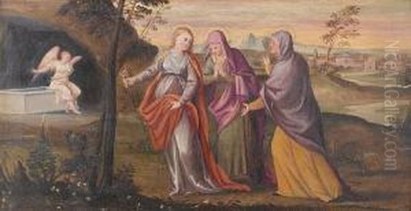 The Three Marys At The Sepulchre - view 1