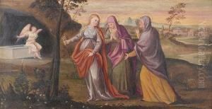 The Three Marys At The Sepulchre