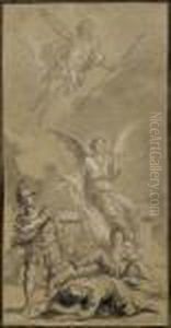 The Resurrection Of Christ by Acopo D'Antonio Negretti (see Palma Giovane)