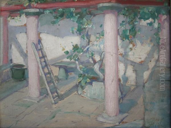 Sketch For Pergola, Church Hill House, Swanage - view 1