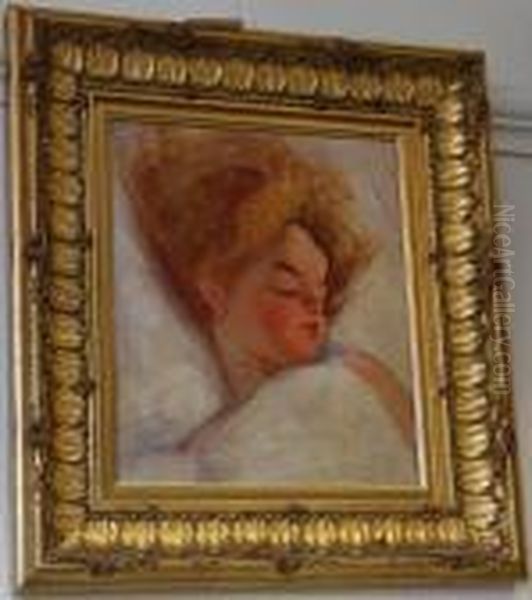Portrait Of The Artist's Daughtersleeping - view 1