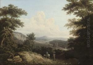 An Extensive Wooded Landscape by Edith Palmer
