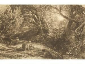 'the Morning Of Life by Samuel Palmer