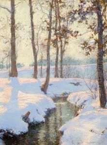 Brook In Winter by Walter Launt Palmer