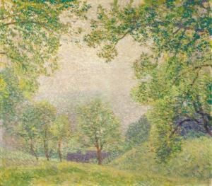 Sommerlandschaft by Charles Joh. Palmie