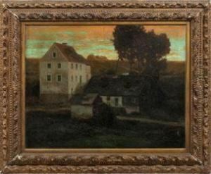 "sonnenuntergang". Originaltitel. by Charles Joh. Palmie