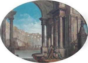 Caprice Architectural Anime De Personnages by Pietro (Il Mirandolese) Paltronieri