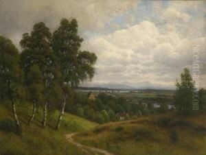 Blick Uber Das Ampermoos Auf Den
Ammersee. by Joszef, Josef Pandur