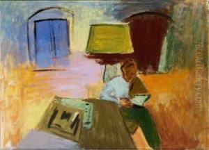 Unter Der Lampe. by Joszef, Josef Pandur