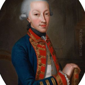 Ritratto Del Re Carlo Emanuele Iv. Di Sardegna In Uniforme Da Generale by Giovanni Panealbo