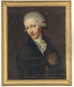 Portrait Of King Carlo Emanuele Iv Of Sardinia