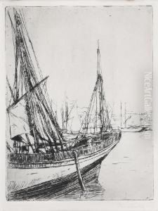 Lodz Rybacka W Concarneau by Jozef Pankiewicz