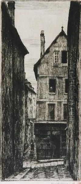 Uliczka Z Chartres [chartres - Une Rue] - view 1