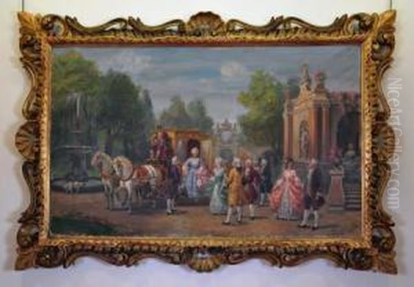 the Royal Arrival Parisian Scene - view 1