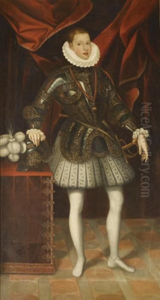 Portrait Of The Infante Philip Iii Of Spain Aged 16 - view 1