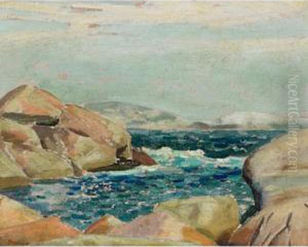 Indian Channel, Peggy""""s Cove Near Halifax - view 1