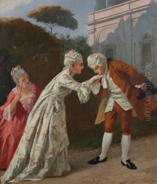 The Courtship - view 1