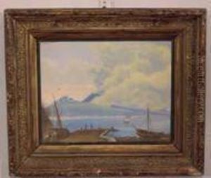 Golfo Di Napoli Con 
Vesuvio