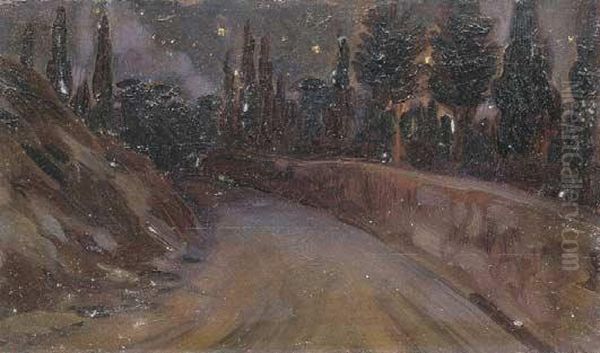 Strada In Notturno - view 1