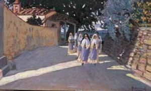 Passeggiata Delle Novizie by Ferdinando Paolieri