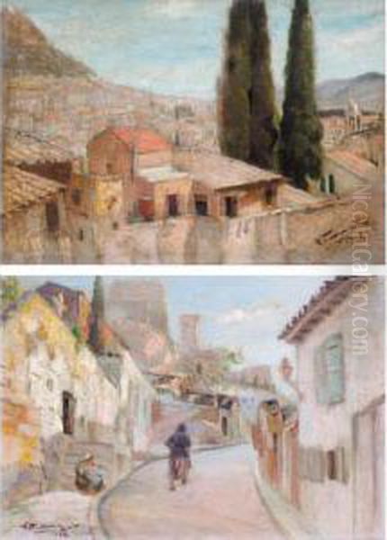 Two Views Of Plaka - view 1