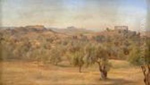 Campo Cantaginese. by Gustav Friedrich Papperitz
