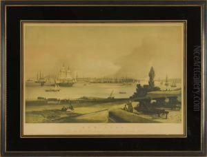 Taken From The North West Angle Of Fort Columbus by Henry Papprill