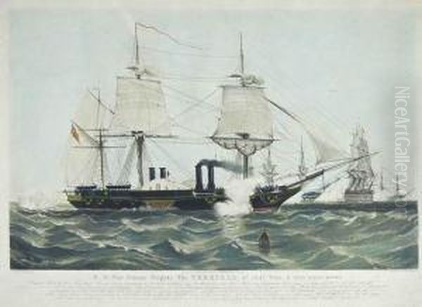 H.m. War Steam Frigate The Terrible - view 1