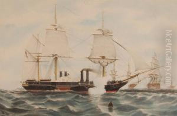 Hm War Steam Frigate The Terrible - view 1