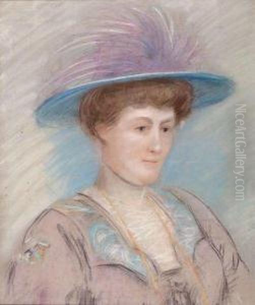 La Femme Au Chapeau Bleu - view 1